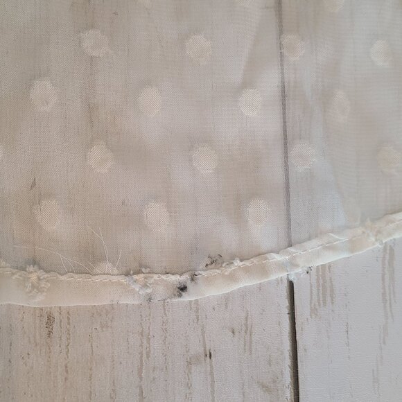 Boutique Plaid Flannel Shirt Lace Panel Shirt L NEW Cozy Feminine Long Sleeve - Picture 8 of 9